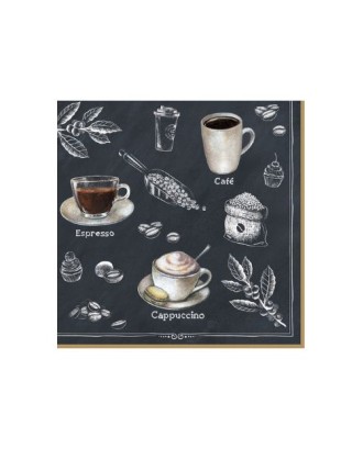 Servetele pentru masa, 33 x 33 cm, 20 buc, Barista - SIMONA'S COOKSHOP